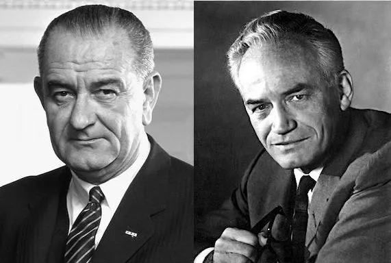 LBJ and goldwater